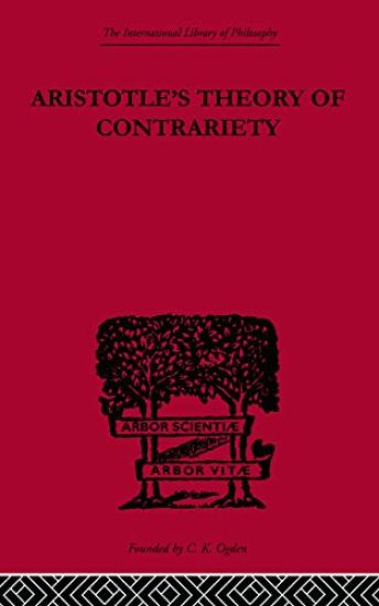 Aristotle's Theory of Contrariety