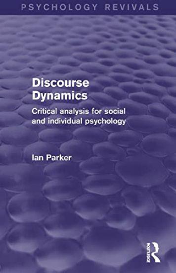 Discourse Dynamics (Psychology Revivals)