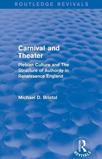 Carnival and Theater (Routledge Revivals)