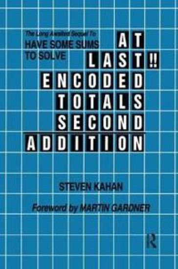 At Last!! Encoded Totals Second Addition