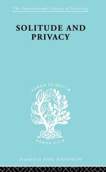 Solitude and Privacy