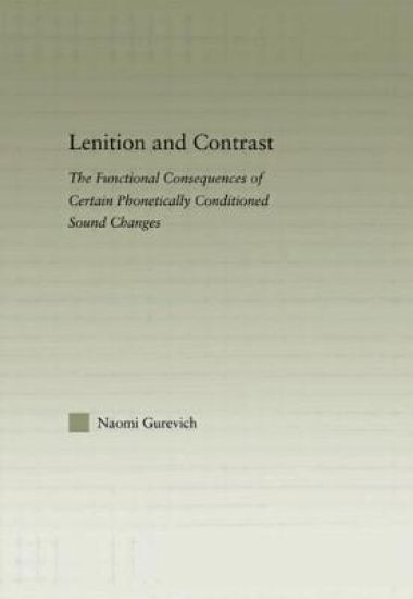 Lenition and Contrast