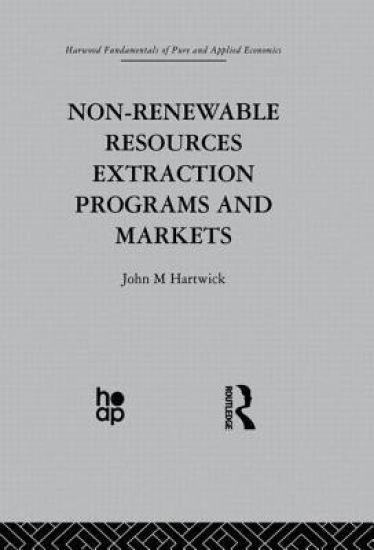 Non-Renewable Resources Extraction Programs and Markets