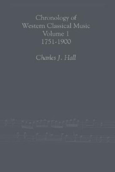 Chronology of Western Classical Music, 1751-2000