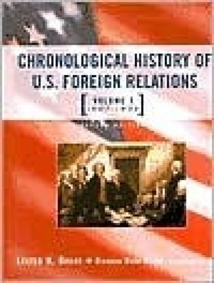 Chronological History of U.S. Foreign Relations