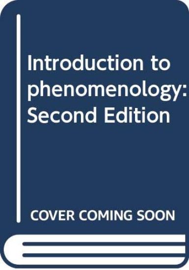 Introduction to phenomenology