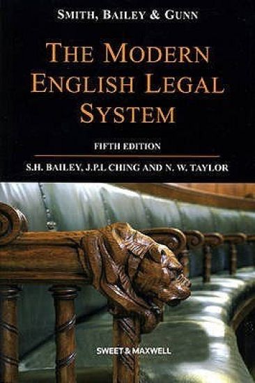 Smith, BaileyGunn on The Modern English Legal System