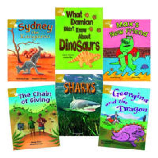 Learn at Home:Star Reading Gold Level Pack (5 fiction and 1 non-fiction book)