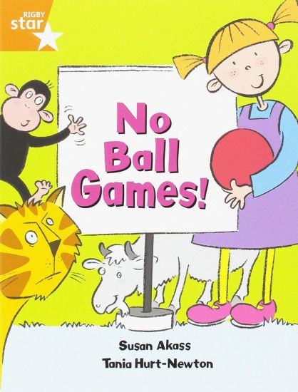 Rigby Star Guided: No Ball Games Orange LEvel Pupil Book (Single)