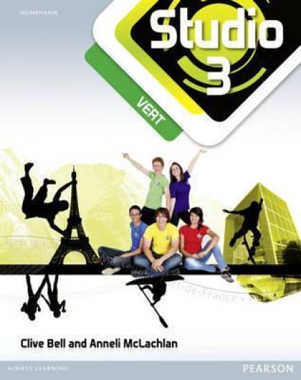 Studio 3 vert Pupil Book (11-14 French)
