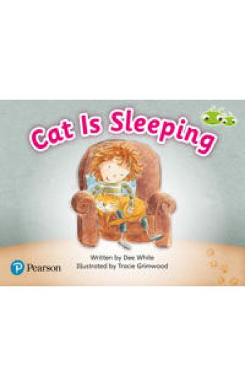 Bug Club Guided Fiction Reception Pink A Cat is Sleeping
