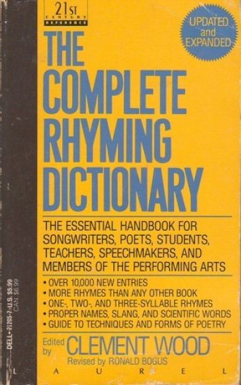 Complete Rhyming Dictionary