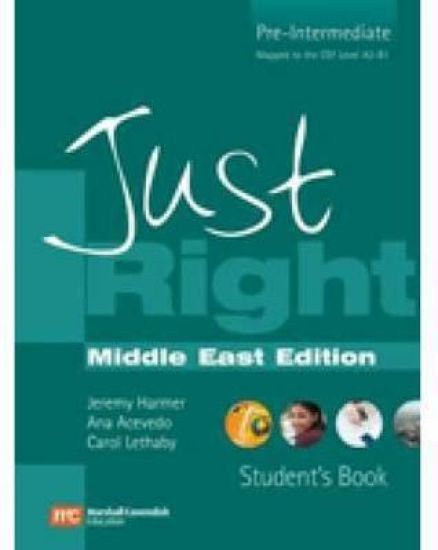 JUST RIGHT BRE ME PRE-INT SB +GRAMMAR/AUDIO CD INSERT