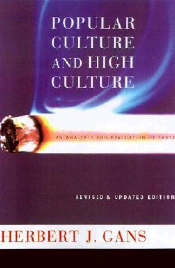 Popular Culture and High Culture