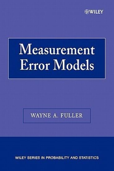 Measurement Error Models