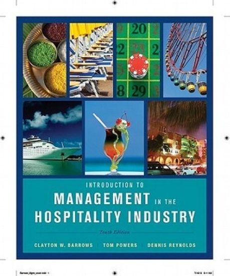Introduction to Management in the Hospitality Industry