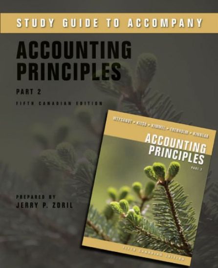 Study Guide to Accompany Accounting Principles