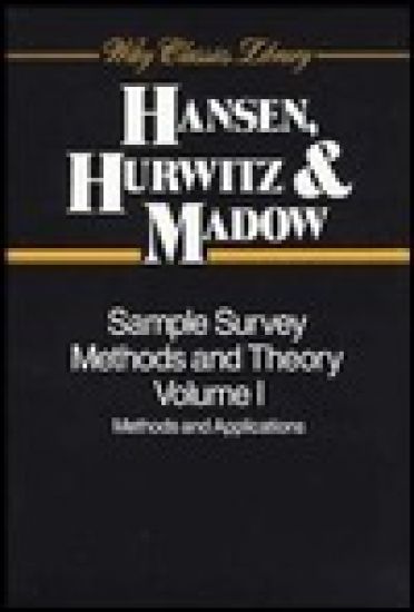 Sample Survey Methods and Theory, 2 Volume Set