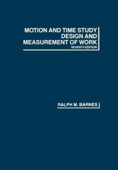 Motion and Time Study