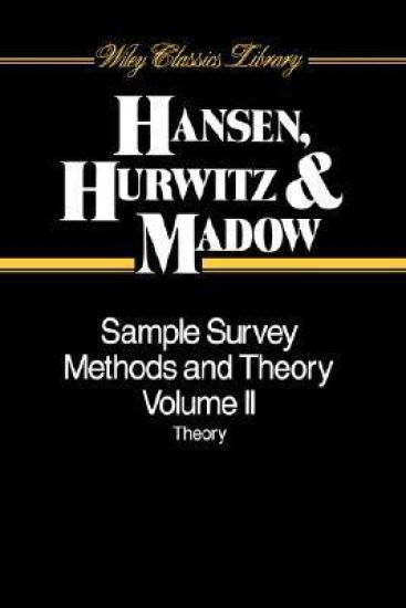 Sample Survey Methods and Theory, Volume 2