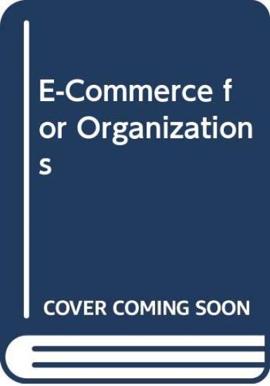 e-Commerce for Organizations