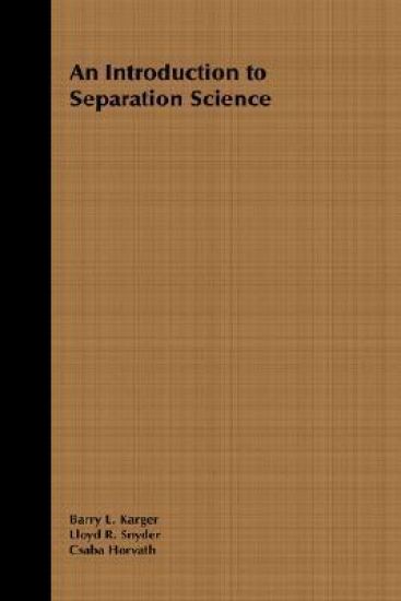 An Introduction to Separation Science