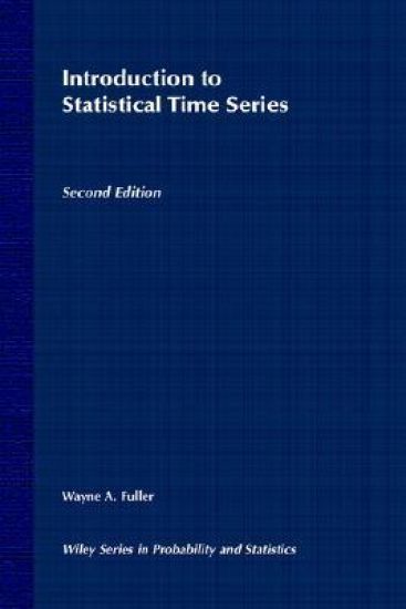 Introduction to Statistical Time Series