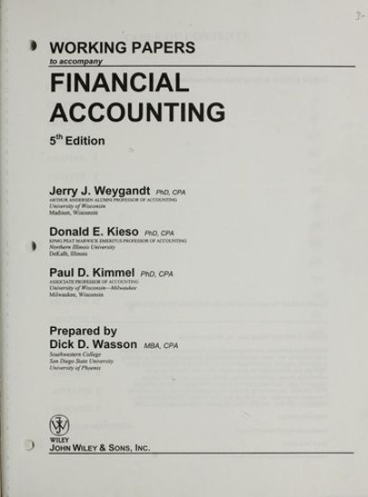 Financial Accounting