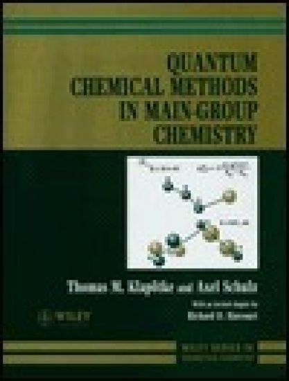 Quantum Chemical Methods in Main-Group Chemistry