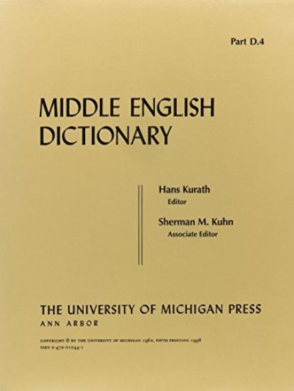 Middle English Dictionary
