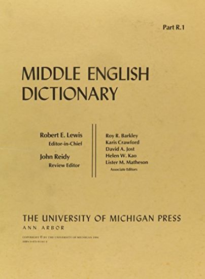 Middle English Dictionary