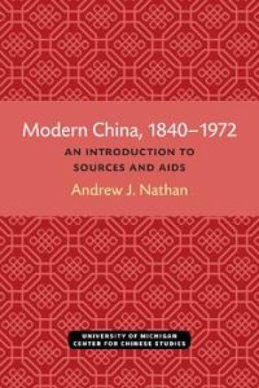 Modern China, 1840–1972