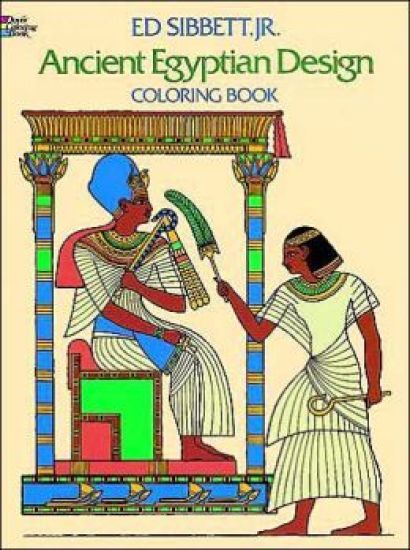 Ancient Egyptian Designs Coloring Book