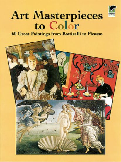 Art Masterpieces to Colour
