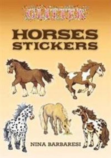 Glitter Horses Stickers