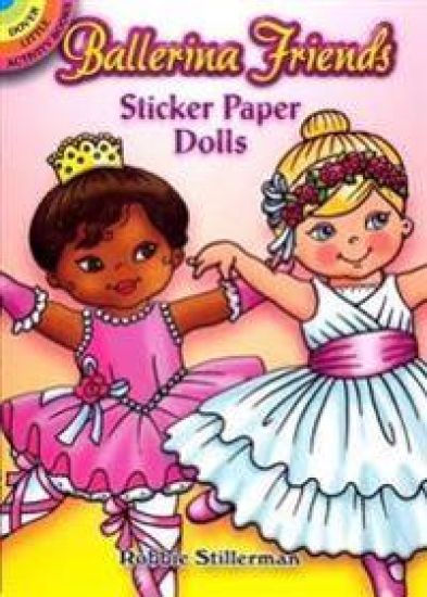Ballerina Friends Sticker Paper Dolls