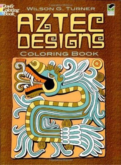 Aztec Designs Coloring Book