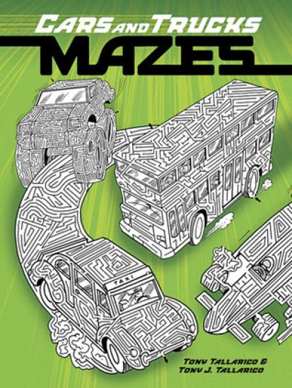 Cars and Trucks Mazes