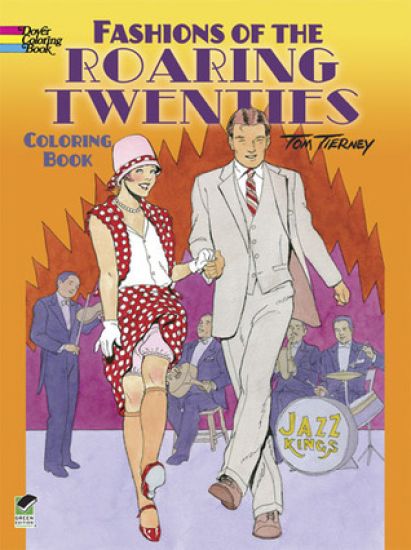 Fashions of the Roaring Twenties Coloring Book