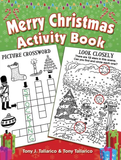Merry Christmas Activity Book
