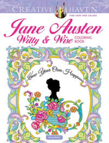 Creative Haven Jane Austen Witty & Wise Coloring Book