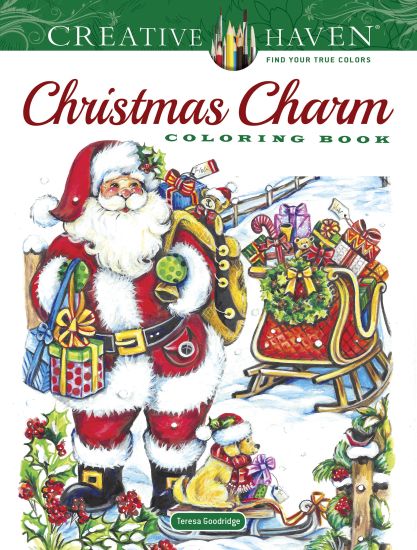 Kansikuva: Creative Haven Christmas Charm Coloring Book