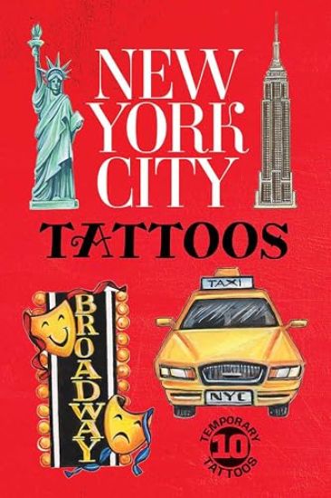 New York City: 10 Temporary Tattoos