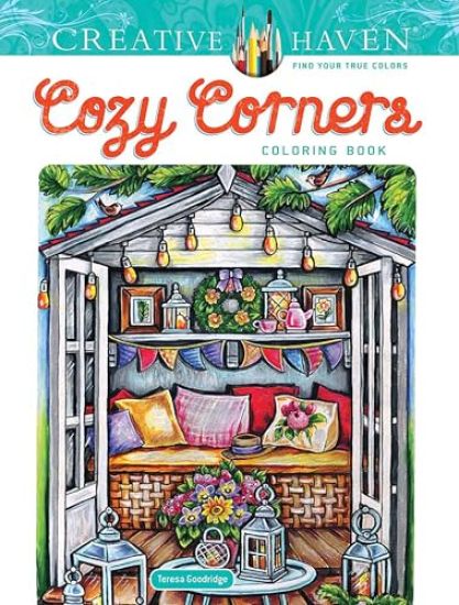 Creative Haven Cozy Corners Coloring Book
