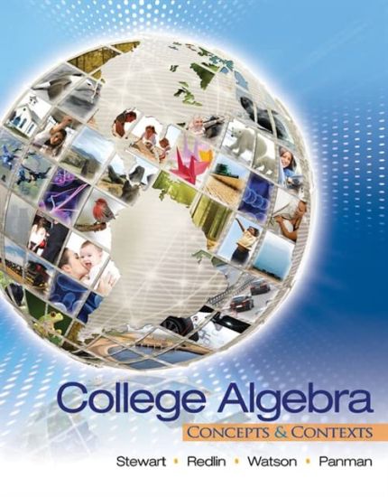Study Guide for Stewart/Redlin/Watson/Panman's College Algebra:  Concepts and Contexts