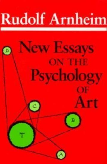 New Essays on the Psychology of Art