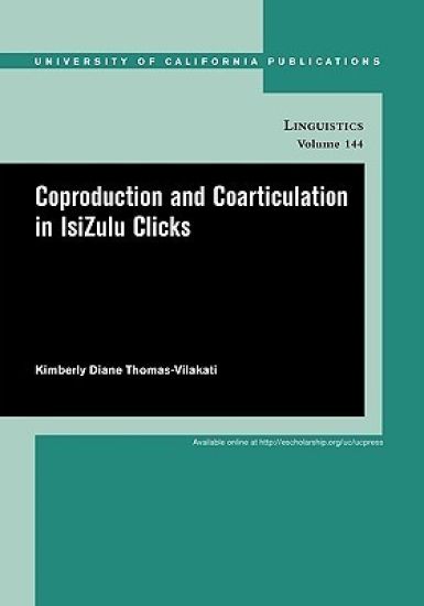 Coproduction and Coarticulation in IsiZulu Clicks