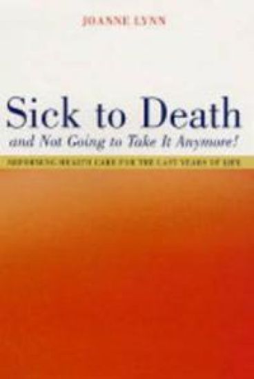 Sick To Death and Not Going to Take It Anymore!