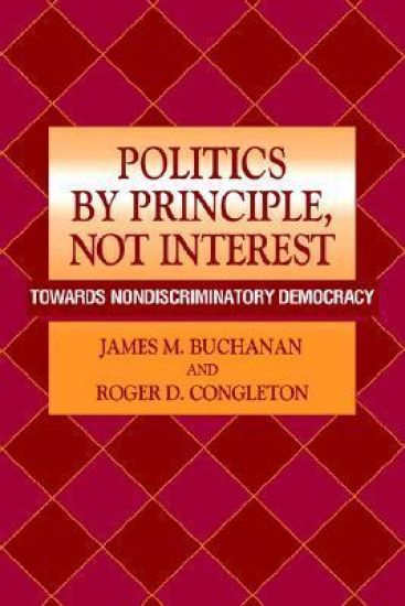 Politics by Principle, Not Interest