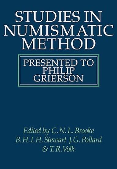 Studies in Numismatic Method